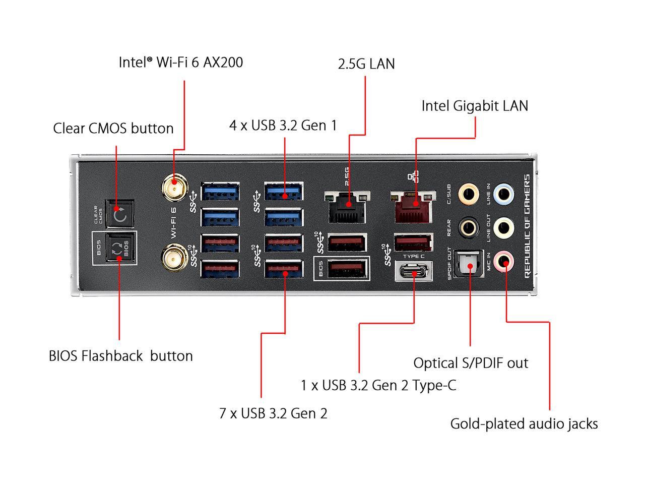 Asus Rog Crosshair Viii Dark Hero Socket Am4/ Amd X570/ Ddr4/ 2-Way Crossfirex & 2-Way Sli/ Sata3&Usb3.2/ M.2/ Wifi/ Bluetooth/ Atx Motherboard