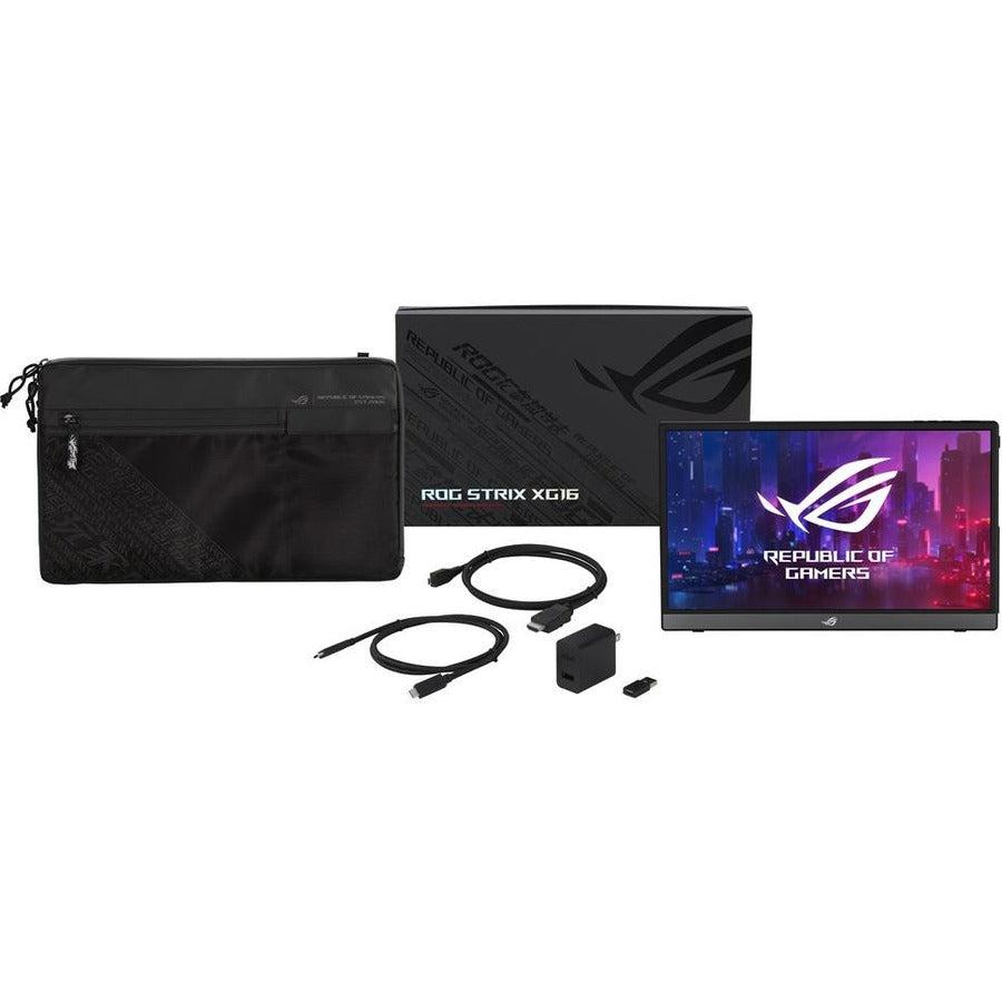 Asus Rog Strix Xg16Ahpe 15.6 Inch Full Hd 800:1 3Ms Micro Hdmi Non-Glare Ips Led Portable Gaming Monitor