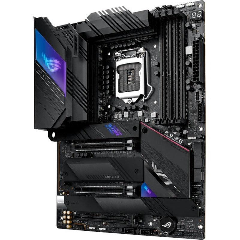 Asus Rog Strix Z590-E Gaming Wifi Lga1200/ Intel Z590/ Ddr4/ 2-Way Sli/ Sata3&Usb3.2/ M.2/ Wifi & Bluetooth/ Atx Motherboard