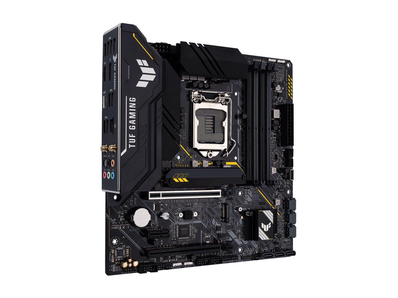 Asus Tuf Gaming B560M-Plus Wifi Socket Lga1200/ Intel B560/ Ddr4/ Wifi&Bluetooth/ Sata3&Usb3.2/ M.2/ Microatx Motherboard