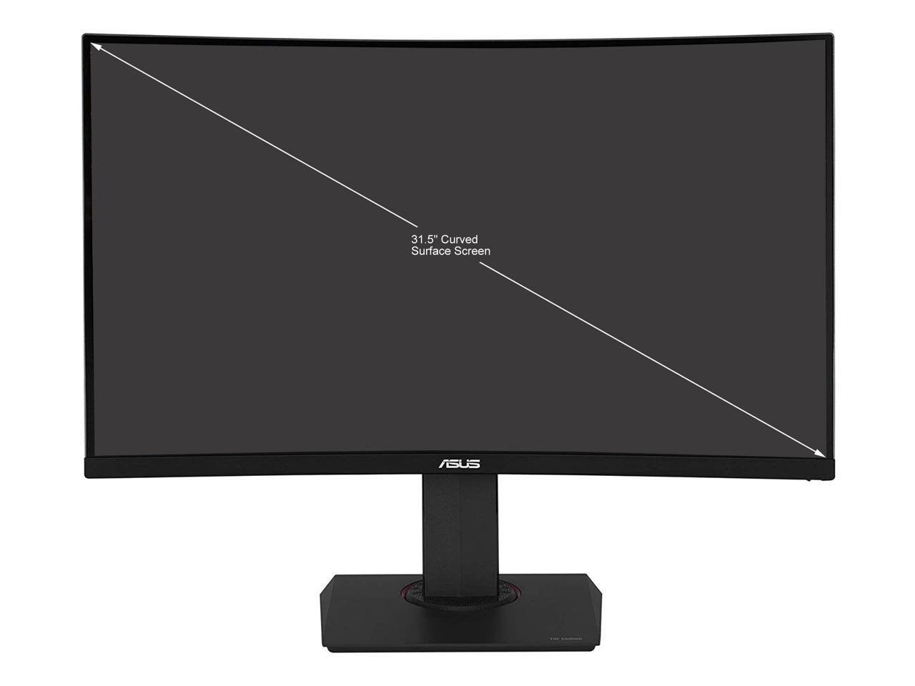 Asus Tuf Gaming Vg32Vq 32 Inch Wqhd 3,000:1 1Ms Hdmi/Displayport Led Lcd Monitor, W/ Speakers