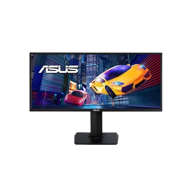 Asus Vp348Qgl 34.0 Inch Ultra-Wide Freesync Hdr Gaming 3,000:1 4Ms Hdmi/Displayport Led Lcd Monitor, W/ Speakers (Black)