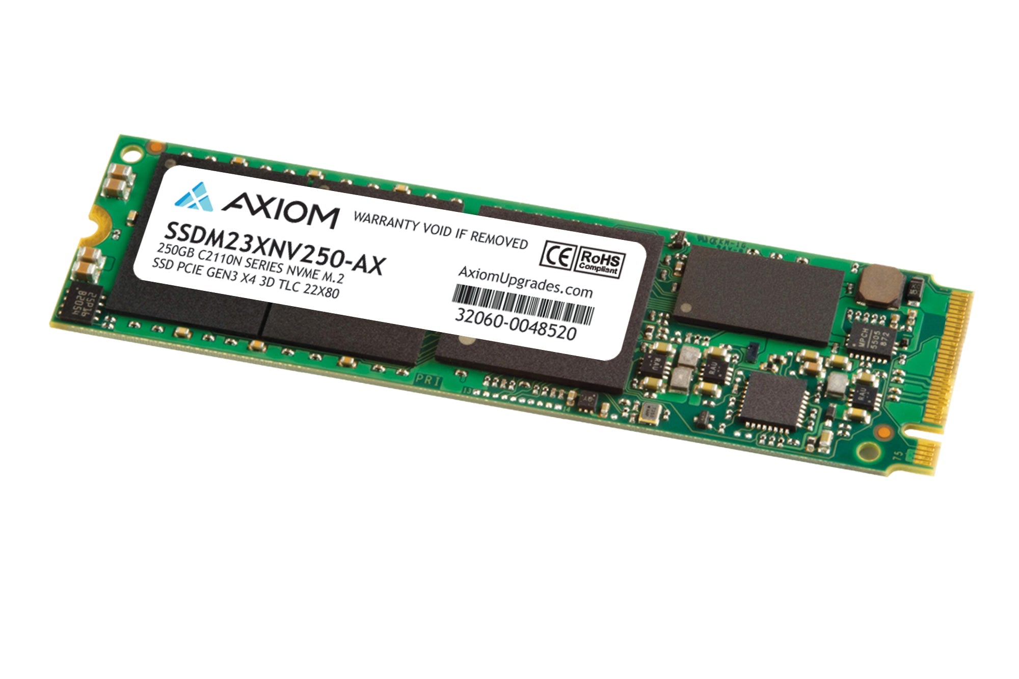 Axiom C2110N M.2 250 Gb Pci Express 3.1 3D Tlc Nand Nvme