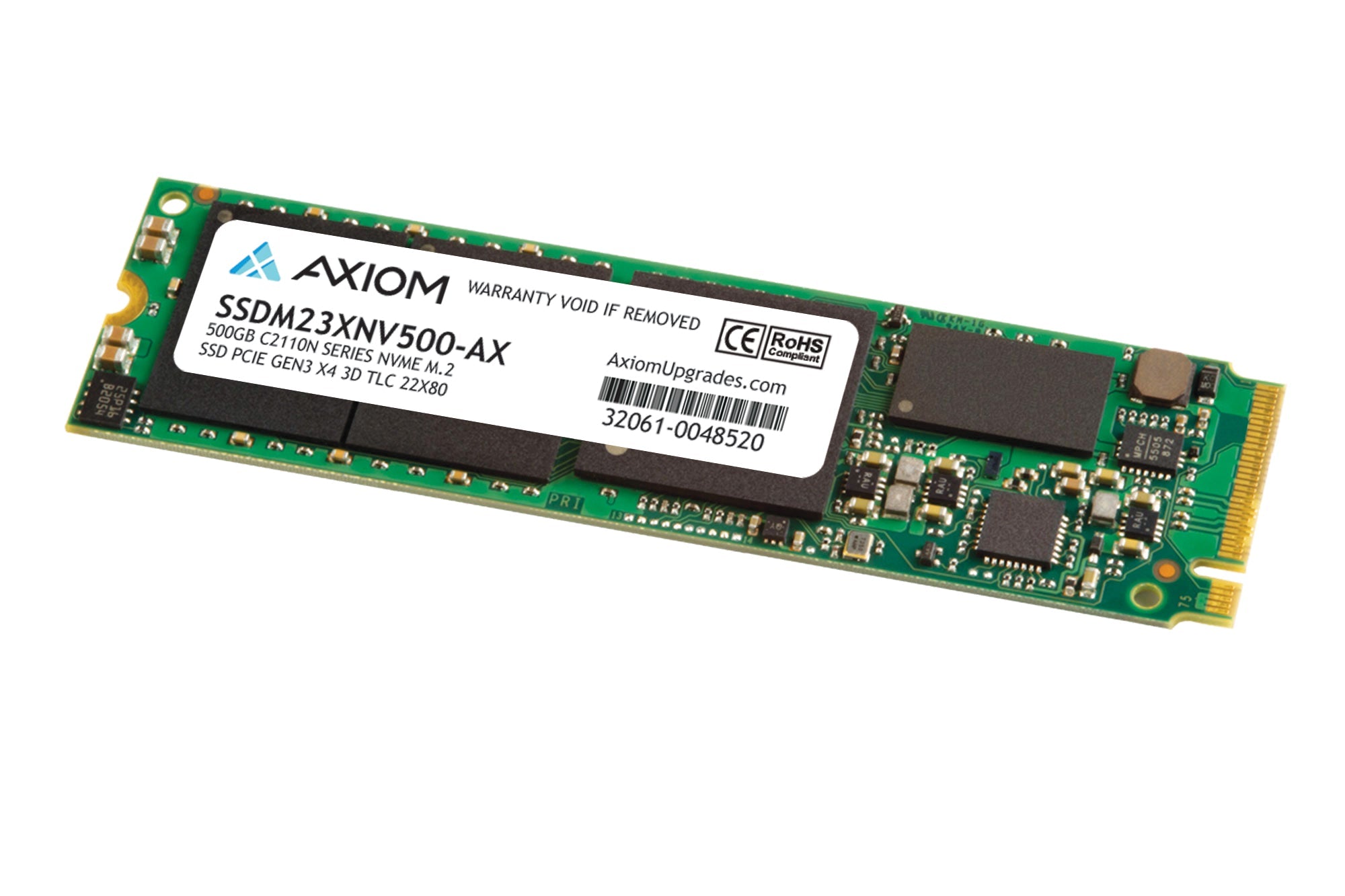 Axiom C2110N M.2 500 Gb Pci Express 3.0 3D Tlc Nand Nvme