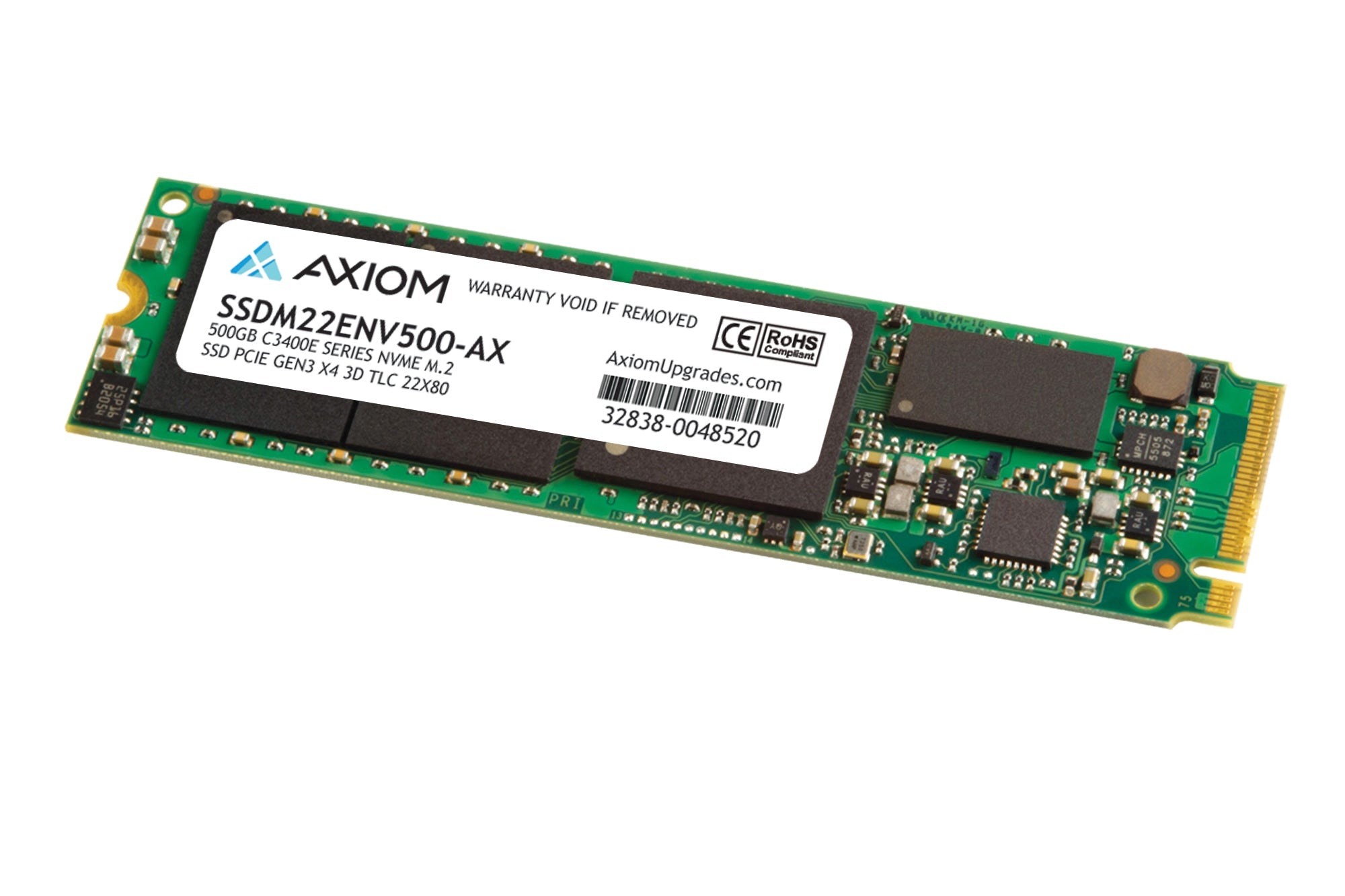 Axiom C3400E M.2 500 Gb Pci Express 3.0 3D Tlc Nand Nvme