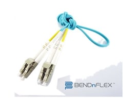 Axiom LC/LC BENDnFLEX Silver MMD OM4 50/125 Plenum Bend Insensitive Fiber 40m LCLCB4PAS40-AX