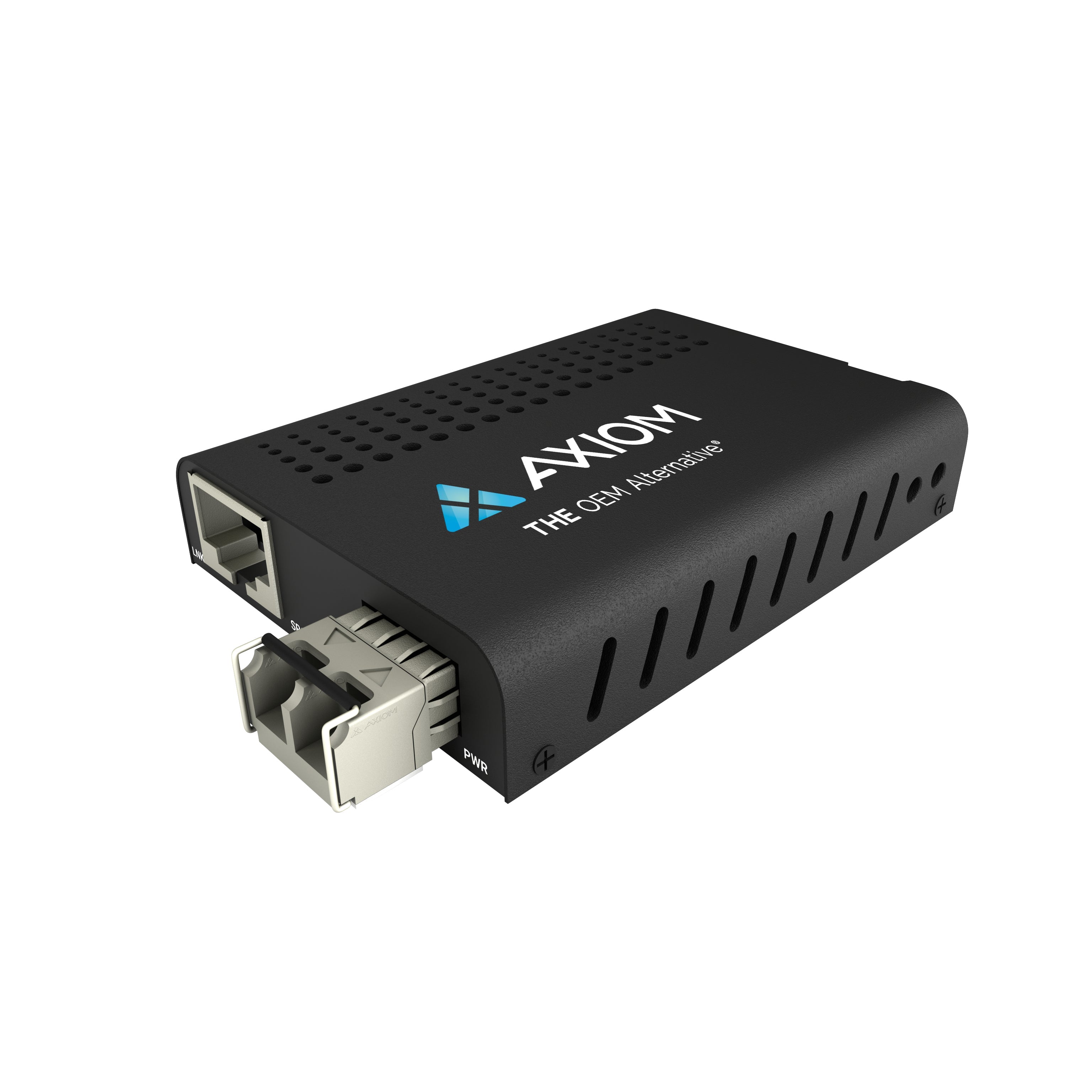 Axiom MC10-S5L40-AX Mini 10Gbs Media Converter - RJ45 to 10GBASE-ER Fiber Optic | Axiom