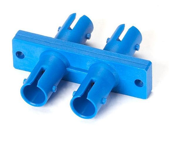 Axiom St/St Fibre Optic Adapter Blue