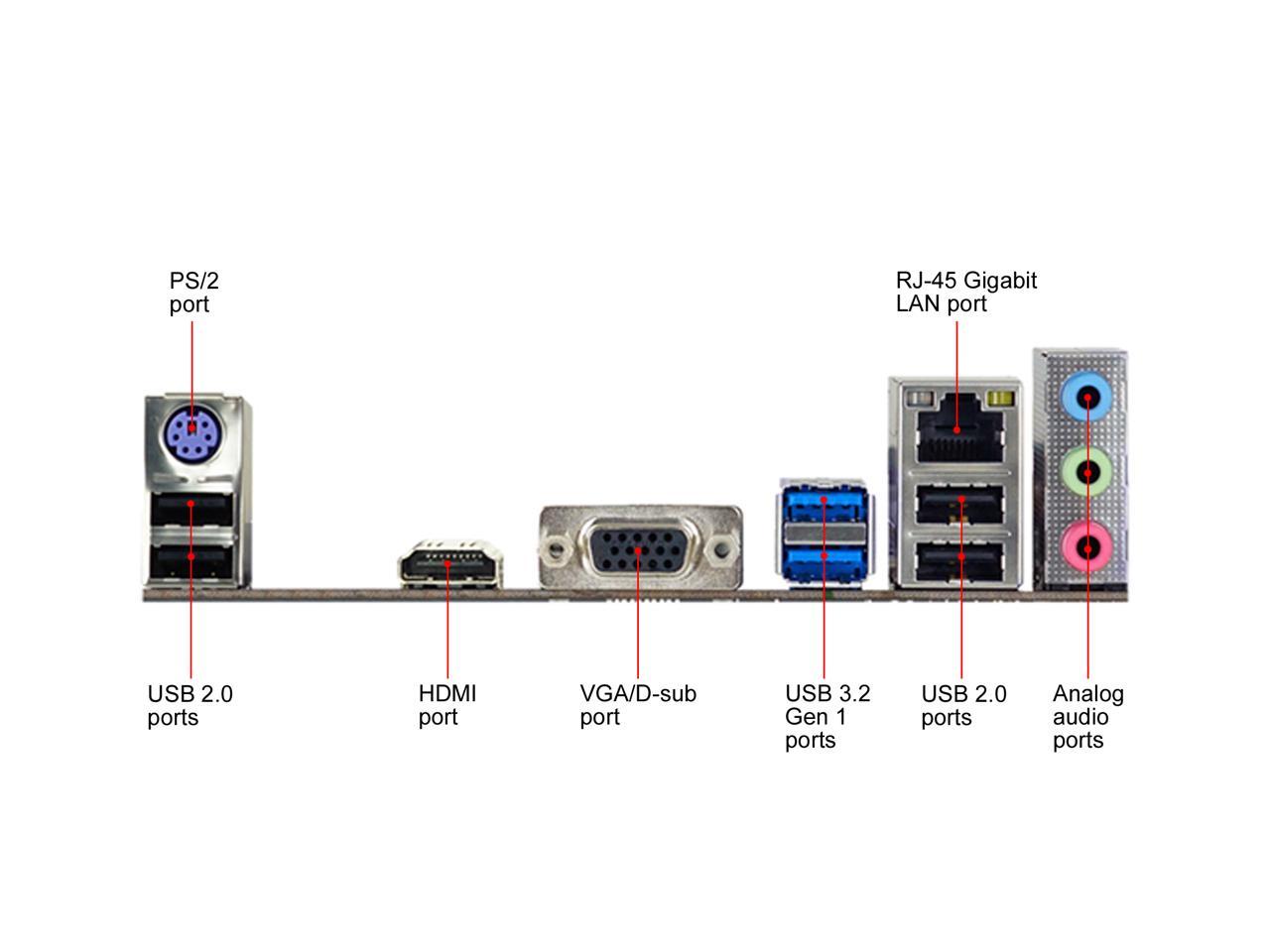 Biostar Biostar A320Mh A320Mh Am4 Amd A320 Sata 6Gb/S Micro Atx Amd Motherboard