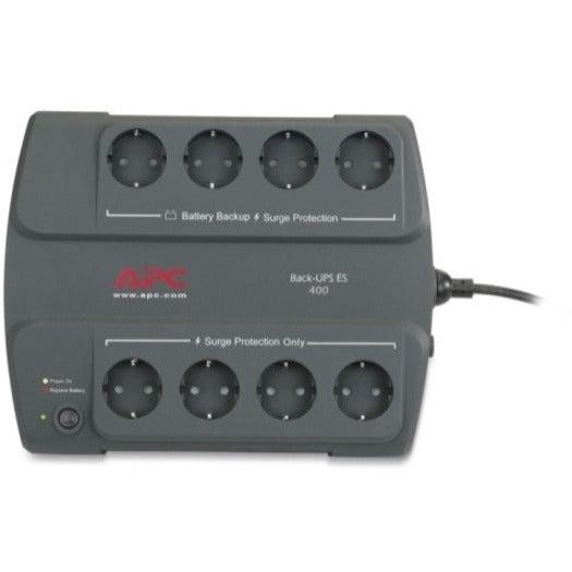 Battery Backup UPS 400VA - APC Back-UPS 400 230V German Dutch Schuko Surge Protection | Tecisoft BE400-GR