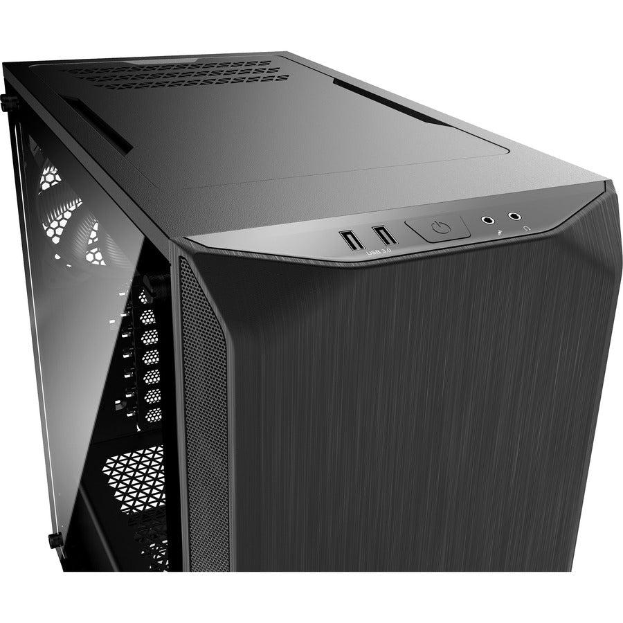 Be Quiet! Bgw34 Pure Base 500 Window Black, Atx, Midi Tower Computer Case, Tempered Glass Window, Two Preinstalled Fans
