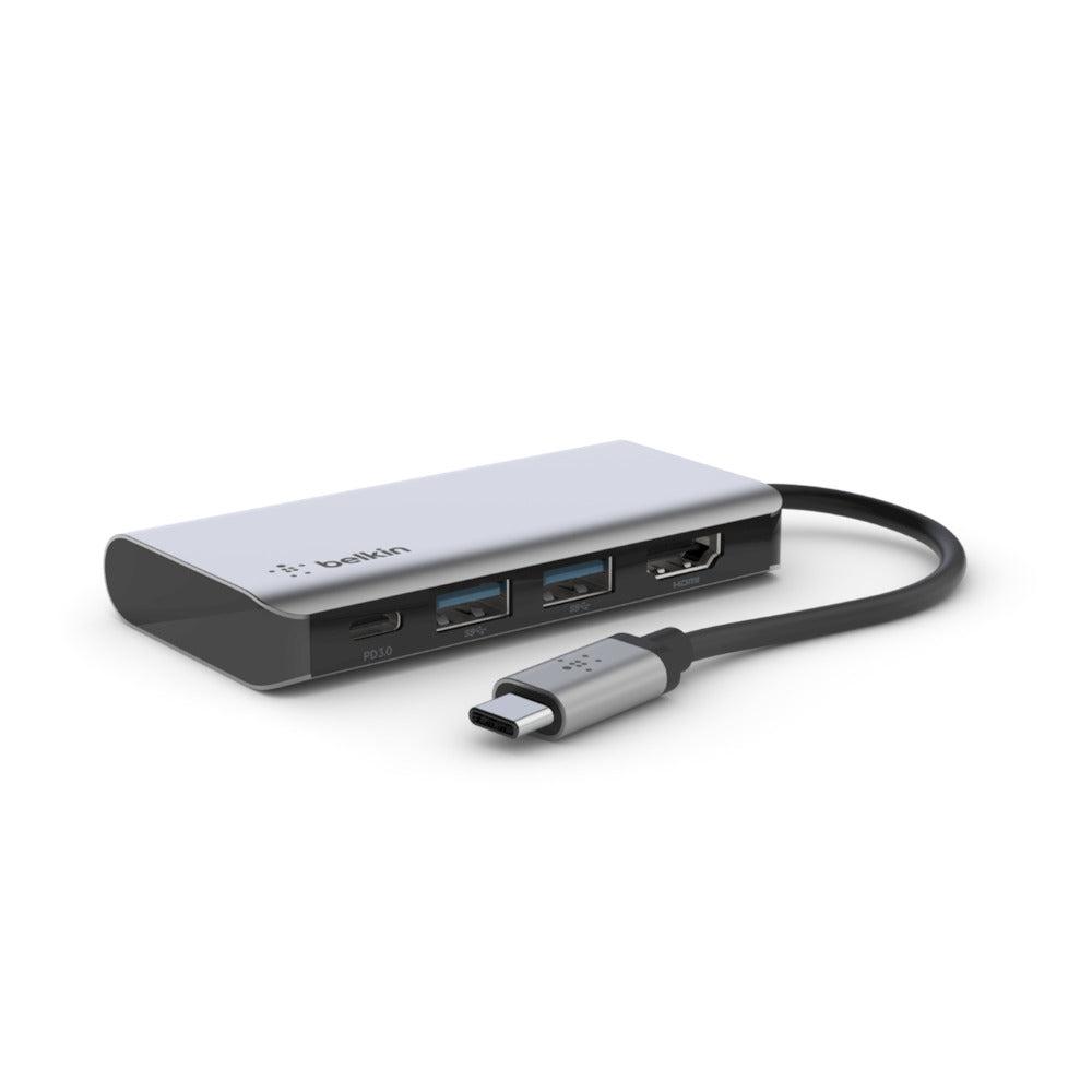 Belkin Avc006Btsgy Usb 3.2 Gen 1 (3.1 Gen 1) Type-C 5000 Mbit/S Silver