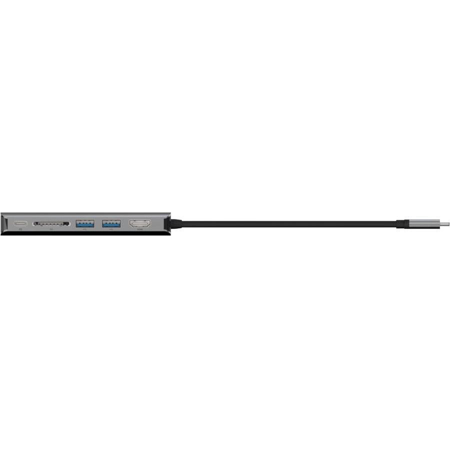 Belkin Avc008Btsgy Interface Hub Usb 3.2 Gen 1 (3.1 Gen 1) Type-C 5000 Mbit/S Black, Grey