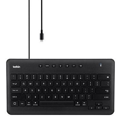 Belkin B2B124 Mobile Device Keyboard Black Lightning