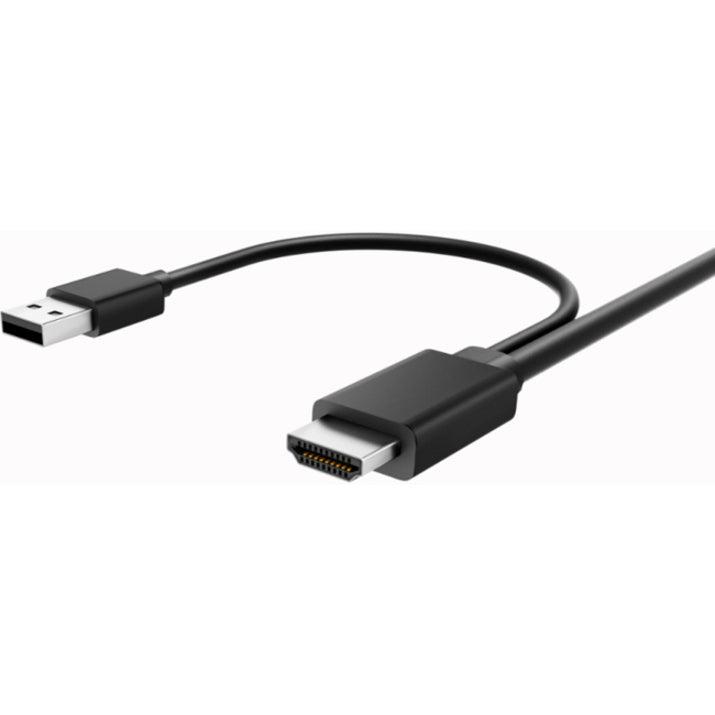 Belkin B2B166 Video Cable Adapter 2.4 M Usb Type-C Black