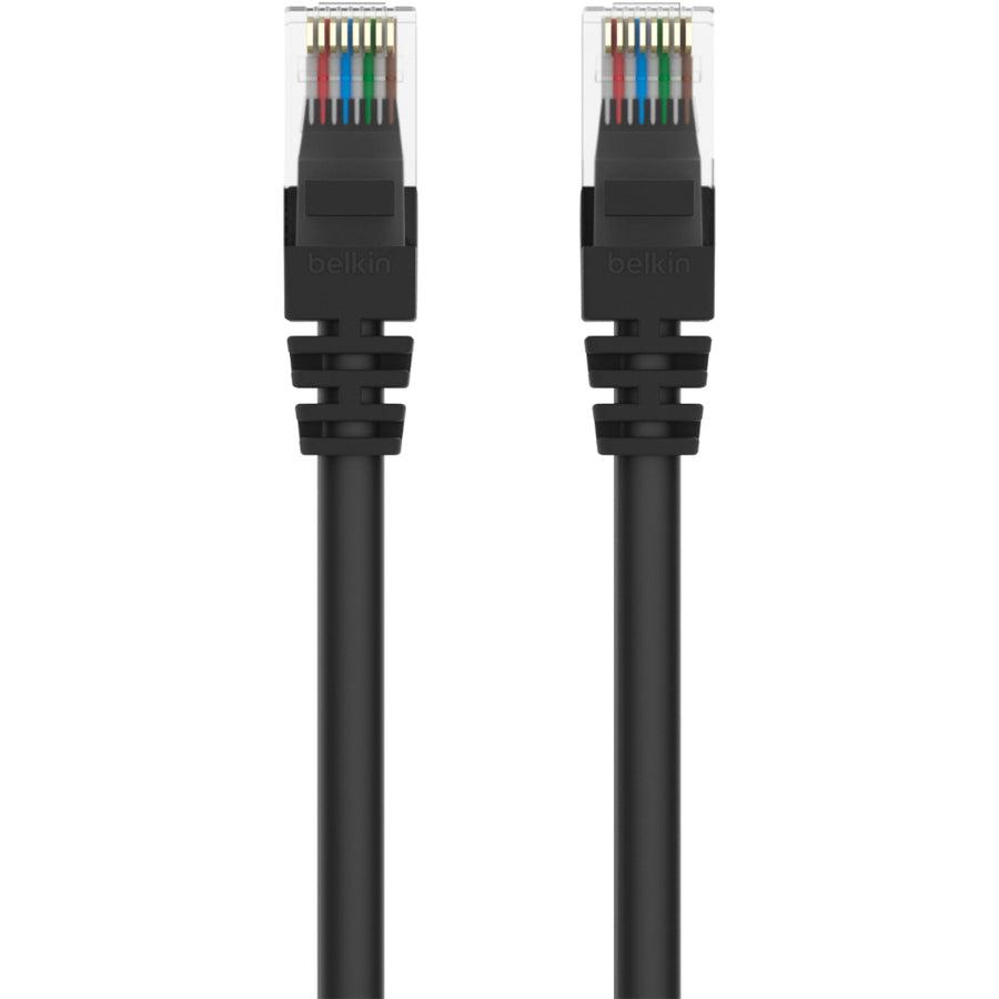 Belkin Cat5E, 30Ft, 1 X Rj-45, 1 X Rj-45, Black Networking Cable 9.14 M