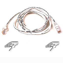 Belkin Cat6 Snagless Patch Cable 14 Feet White Networking Cable 4.3 M