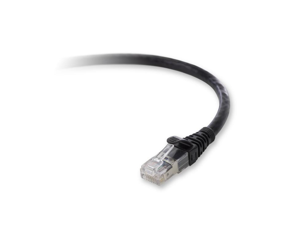 Belkin Cat. 6A Patch Cable, Rj-45 Male, Rj-45 Male, 3Ft, Black Networking Cable 0.9 M