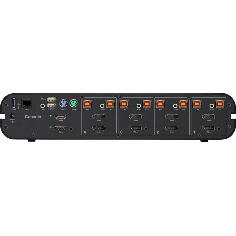 Belkin F1Dn104W-3 Kvm Switch Black
