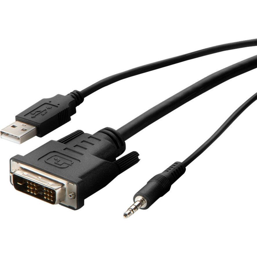 Belkin F1Dn1Ccbl-Dh6T Kvm Cable Black 1.8 M