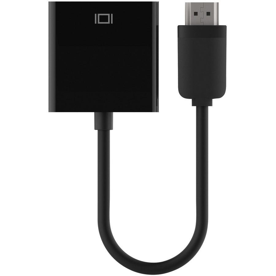 Belkin F2Cd058 Video Cable Adapter Hdmi Vga (D-Sub) Black