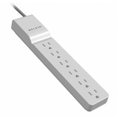 Belkin Home/Office 6-Outlets Surge Suppressor White 6 Ac Outlet(S) 125 V 0.75 M