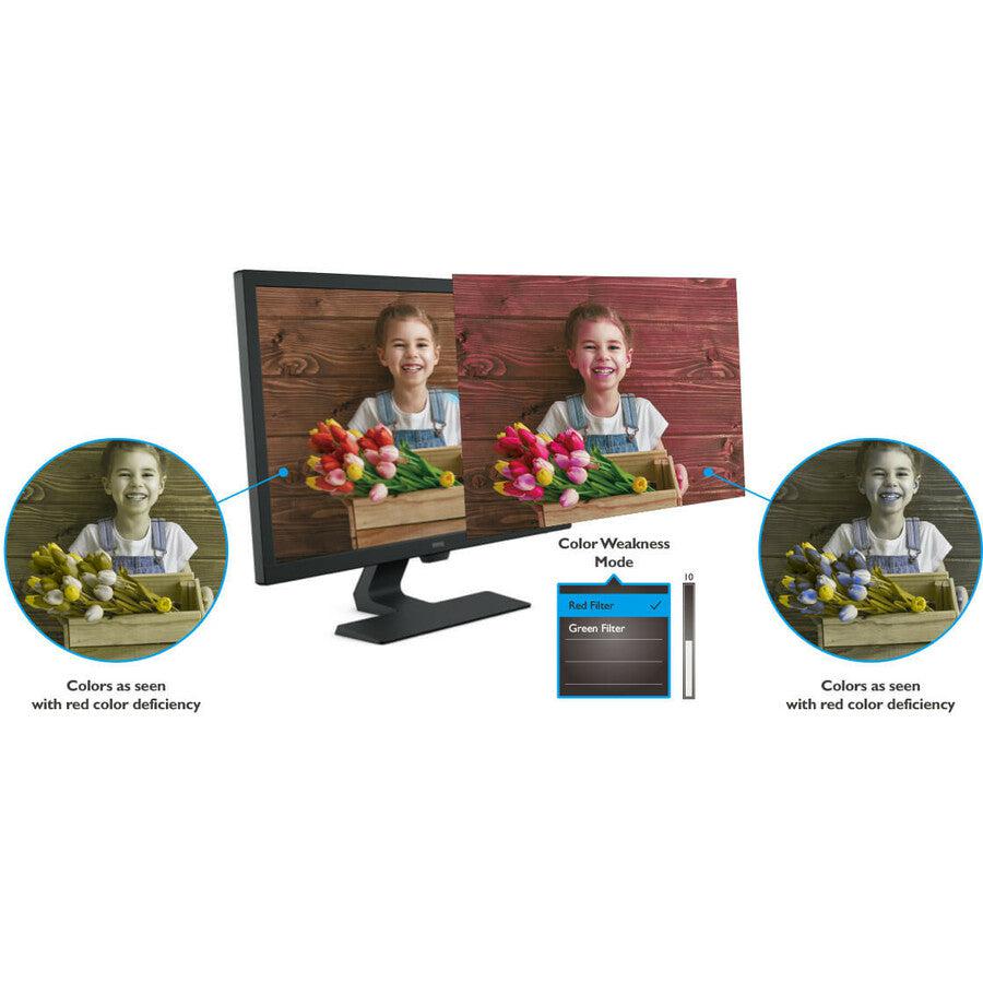 Benq 27 Inch 1080P Monitor | 75 Hz 1Ms For Gaming | Proprietary Eye-Care Tech |Adaptive Brightness For Image Quality
