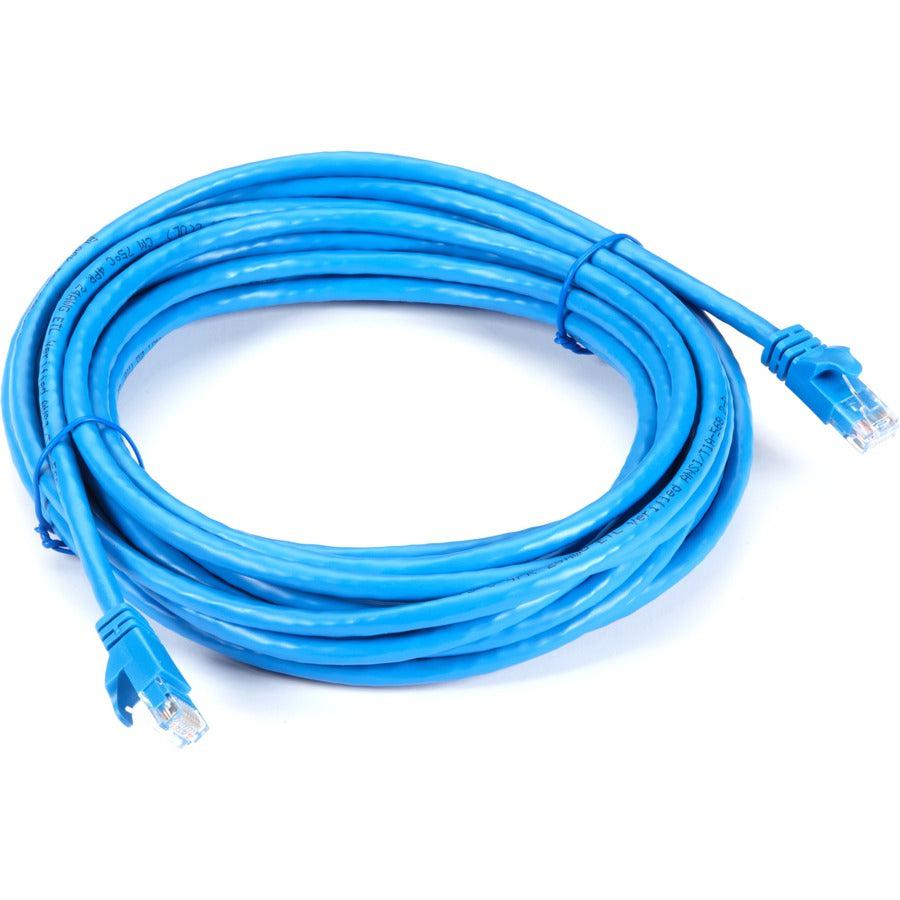 Black Box CAT6A 500-MHz STR Patch Cable Slim Molded Snagless Boot - UTP, CM PVC, BL, 25FT CAT6APC-025-BL