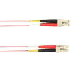Black Box Fiber Optic Duplex Patch Network Cable FOCMP50-010M-LCLC-PK