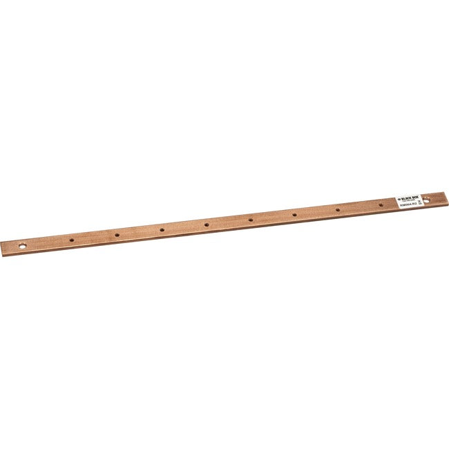Black Box Grounding Bar for 19 Rack (0.2"H x 0.75"W x 20.2"L)" RM064-R2