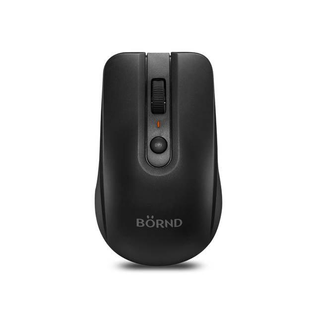 Bornd C190 2.4Ghz Wireless Optical Mouse (Black)