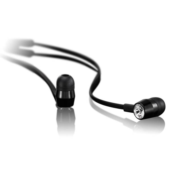 Bornd T620 Wired 3.5Mm In-Ear Stereo Earphone W/ Microphone (Black)