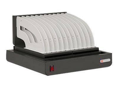 Bretford Cube Micro Tray Portable Device Management Cart Orange