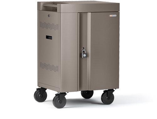 Bretford Cube Mini Portable Device Management Cart Champagne