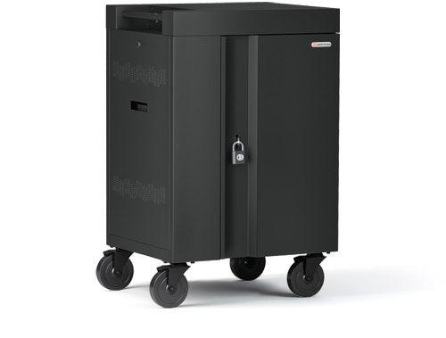 Bretford Cube Mini Portable Device Management Cart Charcoal