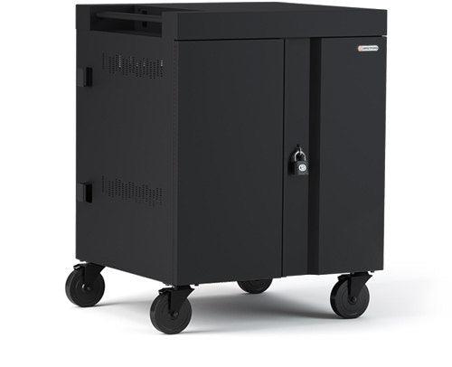 Bretford Cube Portable Device Management Cart Black