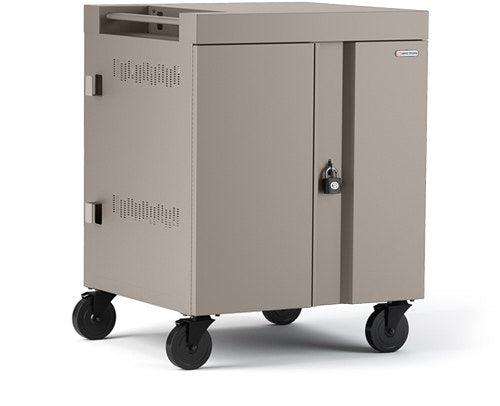 Bretford Cube Portable Device Management Cart Champagne