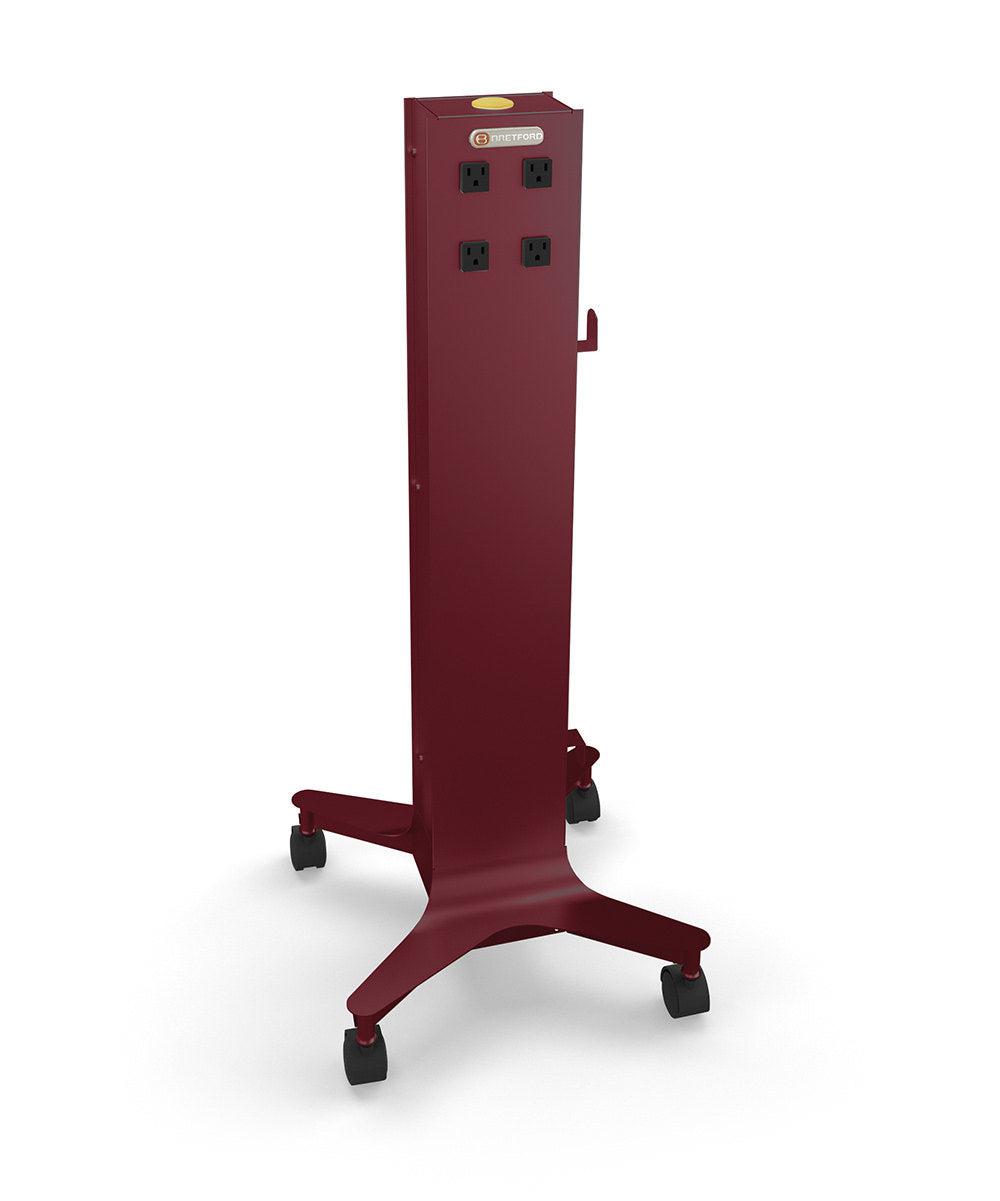 Bretford Cube Tower Maroon Indoor