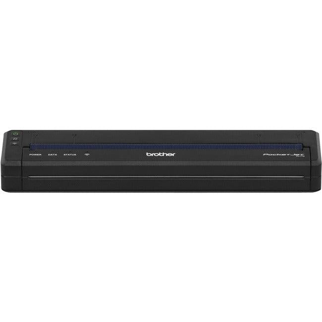 Brother PocketJet PJ773 Direct Thermal Printer - Monochrome - Portable - Plain Paper Print - USB - Wireless LAN
