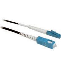 C2G 1M Lc/Sc Simplex 9/125 Single-Mode Fiber Patch Cable Fibre Optic Cable Black