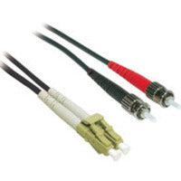C2G 1M Lc/St Duplex 62.5/125 Multimode Fiber Patch Cable Fibre Optic Cable Black