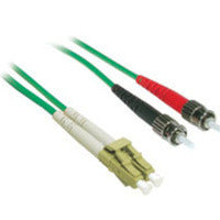 C2G 1M Lc/St Duplex 62.5/125 Multimode Fiber Patch Cable Fibre Optic Cable Green