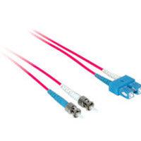 C2G 1M Sc/St Duplex 9/125 Single-Mode Fiber Patch Cable Fibre Optic Cable Red