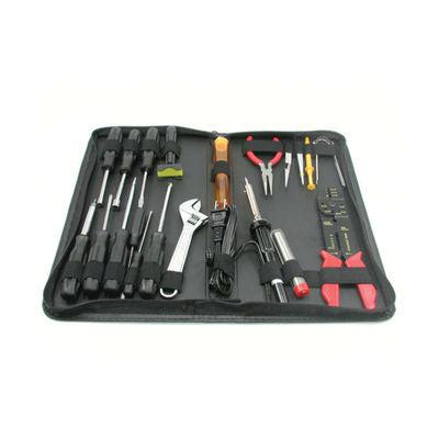 C2G 21Pc Computer Tool Kit Equipment Case Black