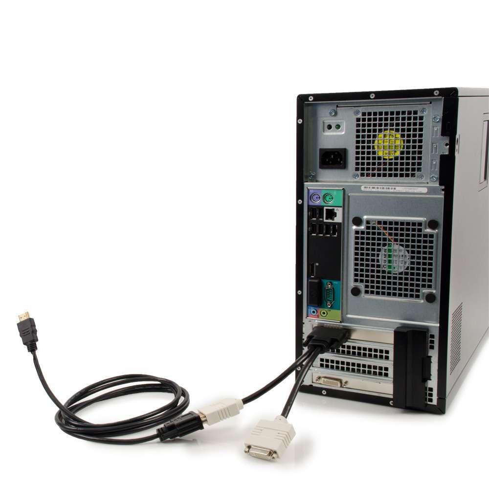 C2G 24910 Video Cable Adapter 1.83 M Hdmi Dvi-D Black