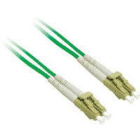 C2G 2M Lc/Lc Duplex 9/125 Fibre Optic Cable Green