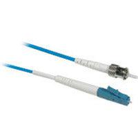 C2G 2M Lc/St Simplex 9/125 Single-Mode Fiber Patch Fibre Optic Cable Blue