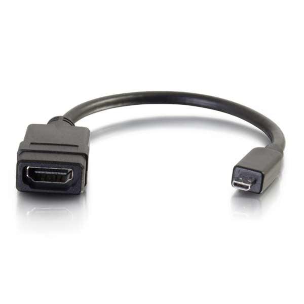 C2G 41357 Hdmi Cable 0.203 M Microhdmi Black