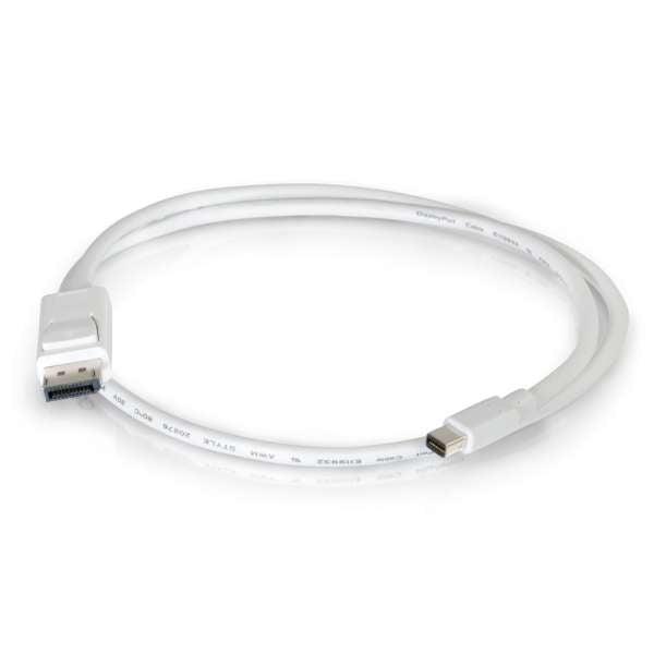 C2G 54298 Displayport Cable 1.83 M Mini Displayport White