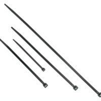 C2G 6In Releasable/Reusable Cable Ties - Black 50Pk Cable Tie